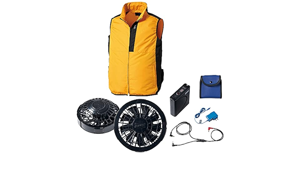 Amazon.co.jp: 空調服ⓇベストKU92250 + スターターキット SKSP02